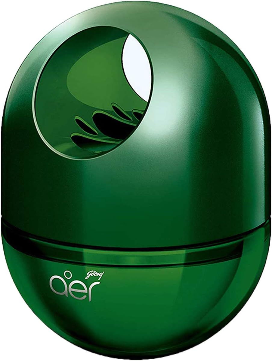 Godrej aer Twist Car Air Freshener Gel| Car Accessories | Fresh Forest Drizzle (45g)