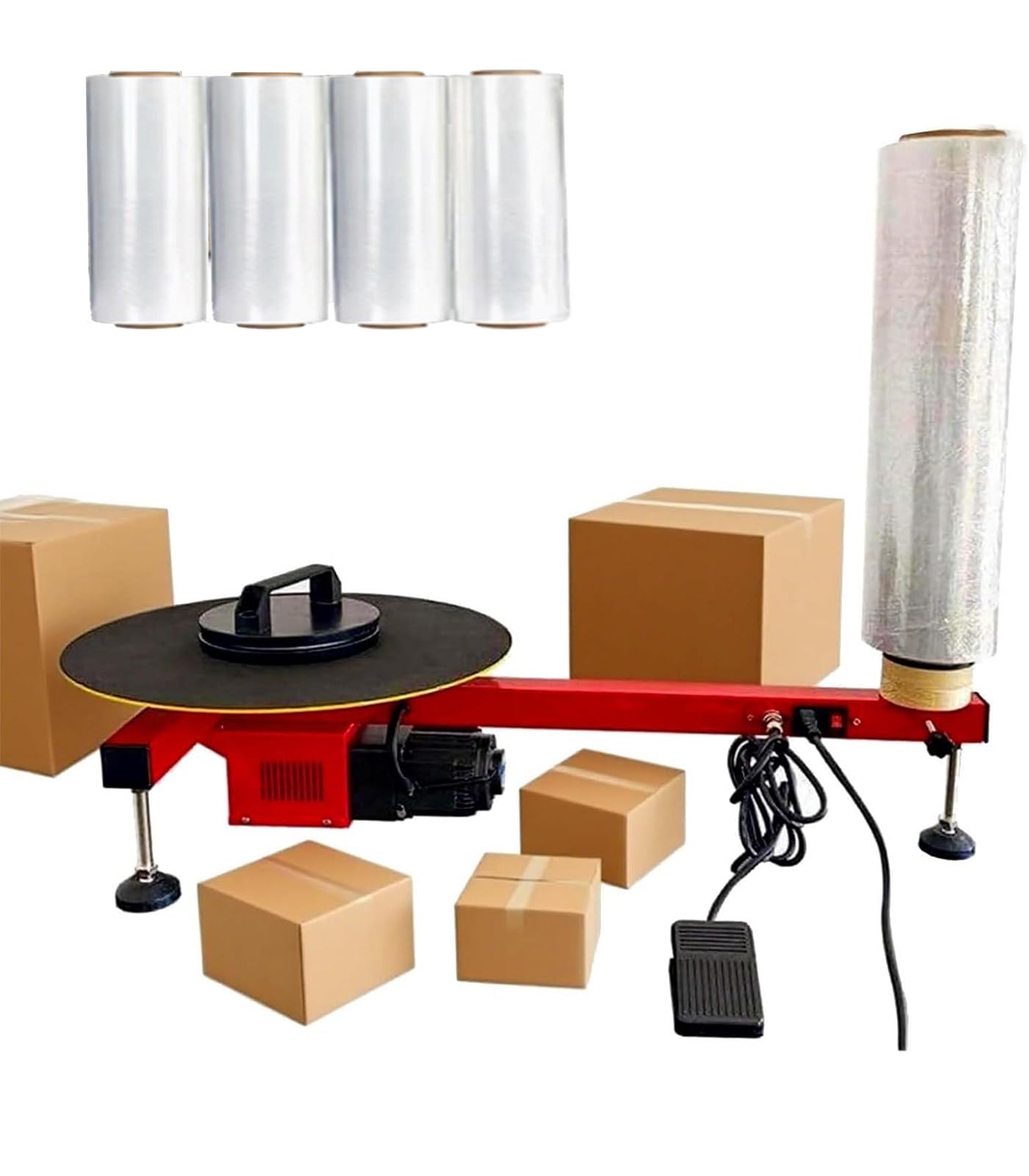 ZHIGUANYUN Electric Pallet Wrapping Machine 20cmFilm-110V