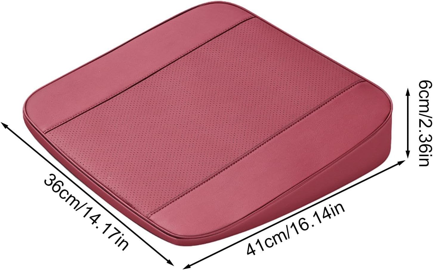 Car Seat Cushion - Portable Seats Cushion Pad, Extra Height Ergonomic Design Thickened Pad | Multi Purpose Seat Cushion, Comfortable Seat Cushion Support for Wheelchair, Car Seat, Dining Chair