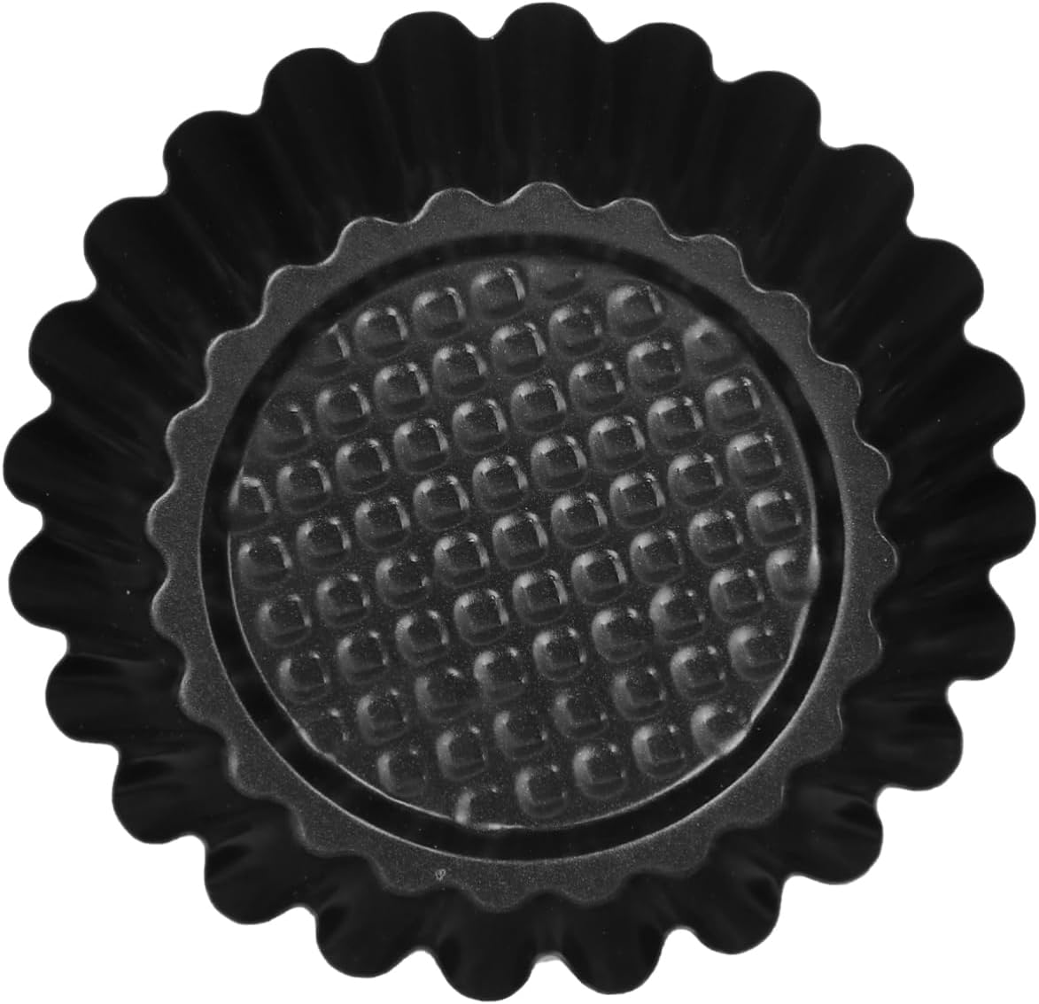 Ciieeo 12pcs Egg Tart Molds for Baking Chrysanthemum Design Puto Mold Diy Baking Tool Supply