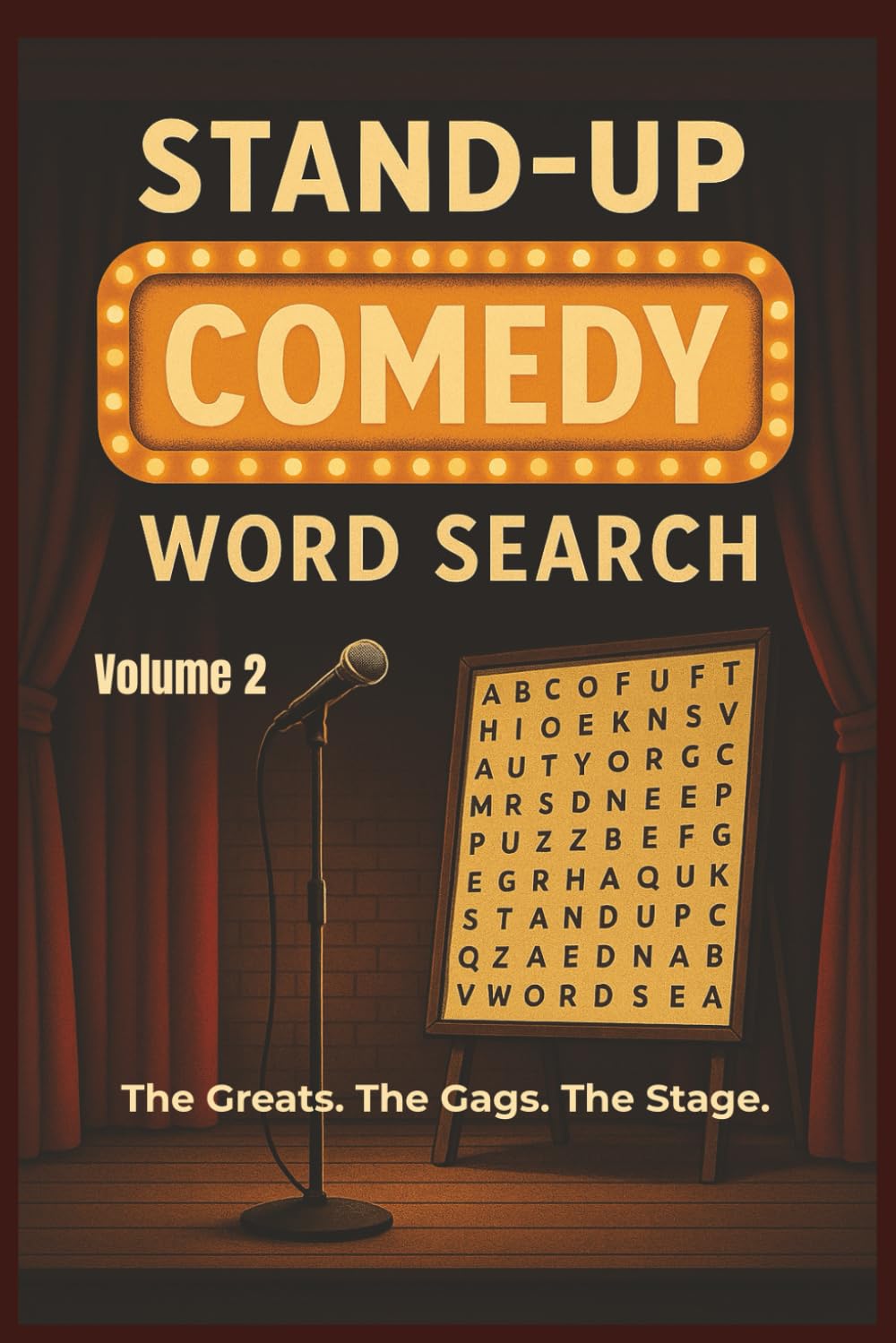 Stand-Up Comedy Word Search: Volume 2 (The Ultimate Stand-Up Comedy Word Search Collection)
