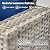 ovios 6 Pieces Patio Furniture Set Outdoor Sectional Sofa Couch with Comfy Cushions and Deep Seat, Modern Modular Wicker Rattan Conversation Set, Navy Blue