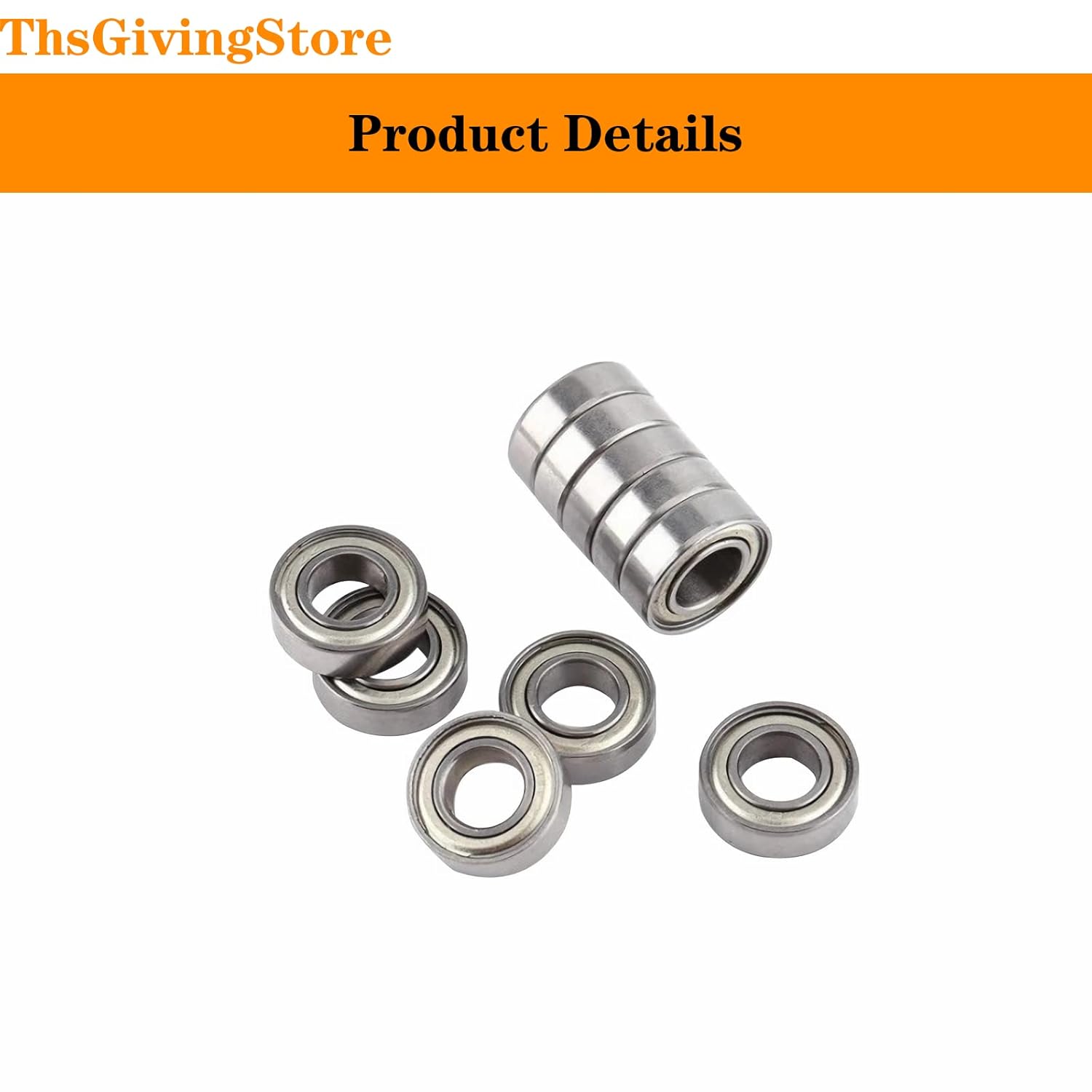 6900-ZZ Bearings, 10x22x6mm Ball Bearing 6900ZZ Bearing ID 10mm, OD 22mm, Thickness 6mm Deep Groove Ball Bearing for 3D Printer, Fidget Spinner, Scooters Ball Bearing 10pcs