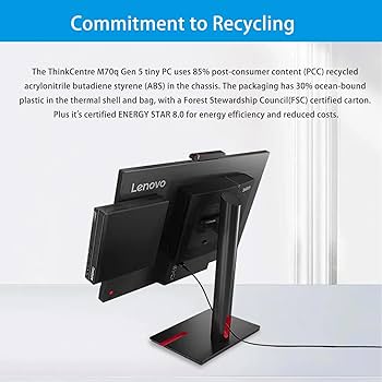ThinkCentre m70q i5/16G/SSD＋HDD/Office Amazon.com: Lenovo ThinkCentre M70q MFF Business Desktop