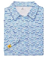 ZITY Mens Golf Polo Shirts Short Sleeve UPF 50+ Moisture Wicking Tshirt L — image 6