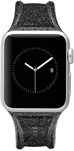 Miniatura 2 de Case-Mate - Correa para Apple Watch  1.654 in -1.732 in  Correa Glam para Apple Watch Series 1, 2, 3, 4, 5  Negro CM033854