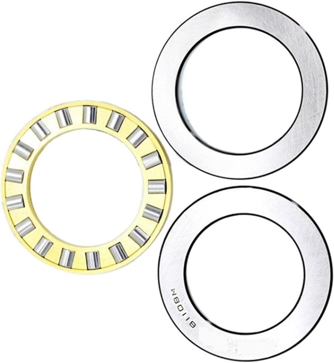 Bimetal Seal Shield Micro deep Groove Bearing 1pcs 9101M 12X26X8mm Plane Thrust Cylindrical Roller Bearing(9104M 20X35X10)