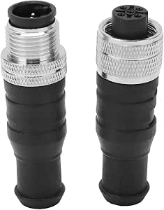 Paire De Terminateurs NMEA 2000 Marine - M12 Mâle/Femelle, IP67 Étanche, Pour Réseaux Lowrance/Simrad