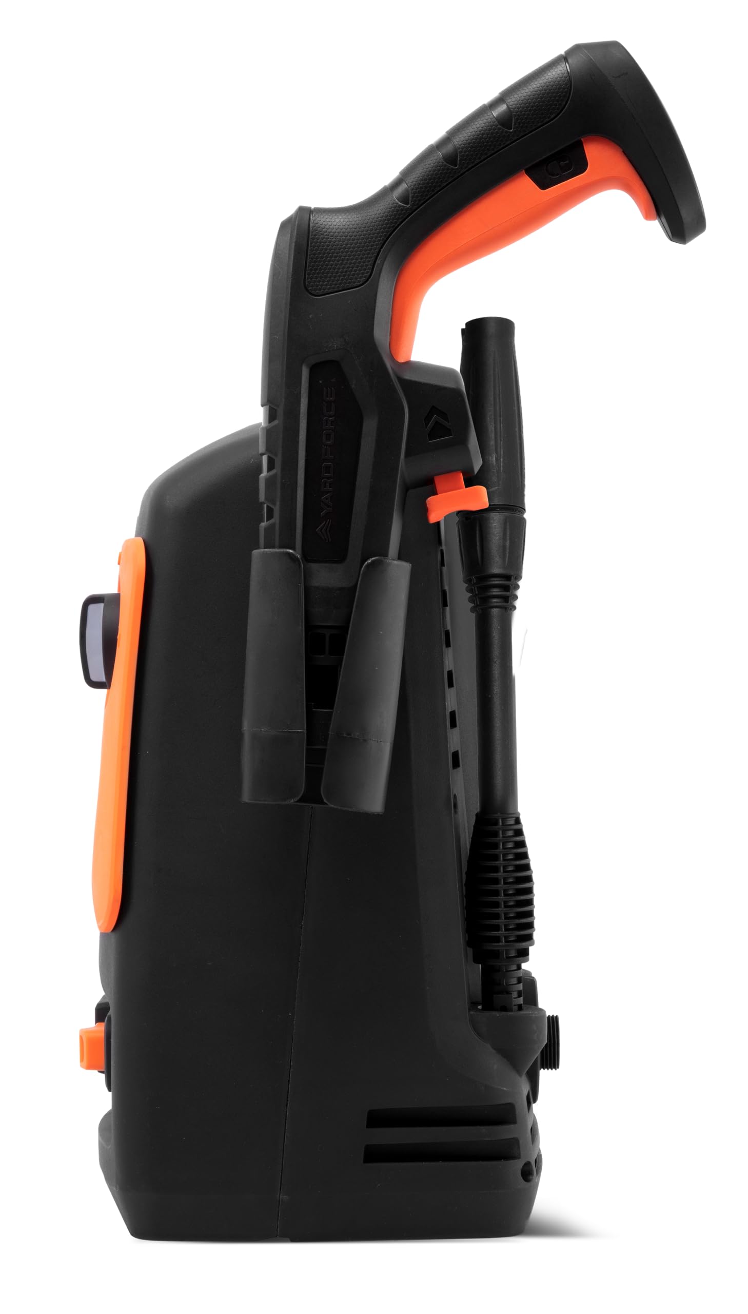 Yard Force EW U11B - Lavadora de Alta presión, 1600 W, presión de Trabajo máx. 120 Bar, Flujo de Agua de 400 l/h, Pistola de Alta presión, Boquilla Turbo, Manguera de presión de 3 m, Soporte para