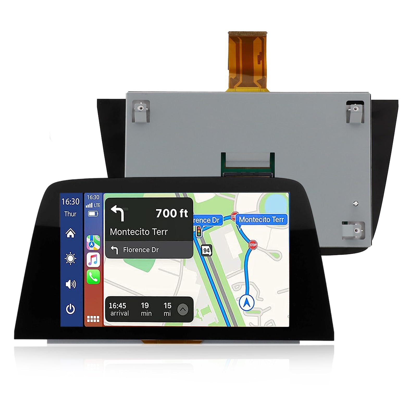 Radio Auto del Coche, Carplay Pantalla LCD IPS Pantalla táctil para Astra K2016-2018 Coche DVD GPS navegación Mapa Sistemas de Audio Manos Libres Llamada
