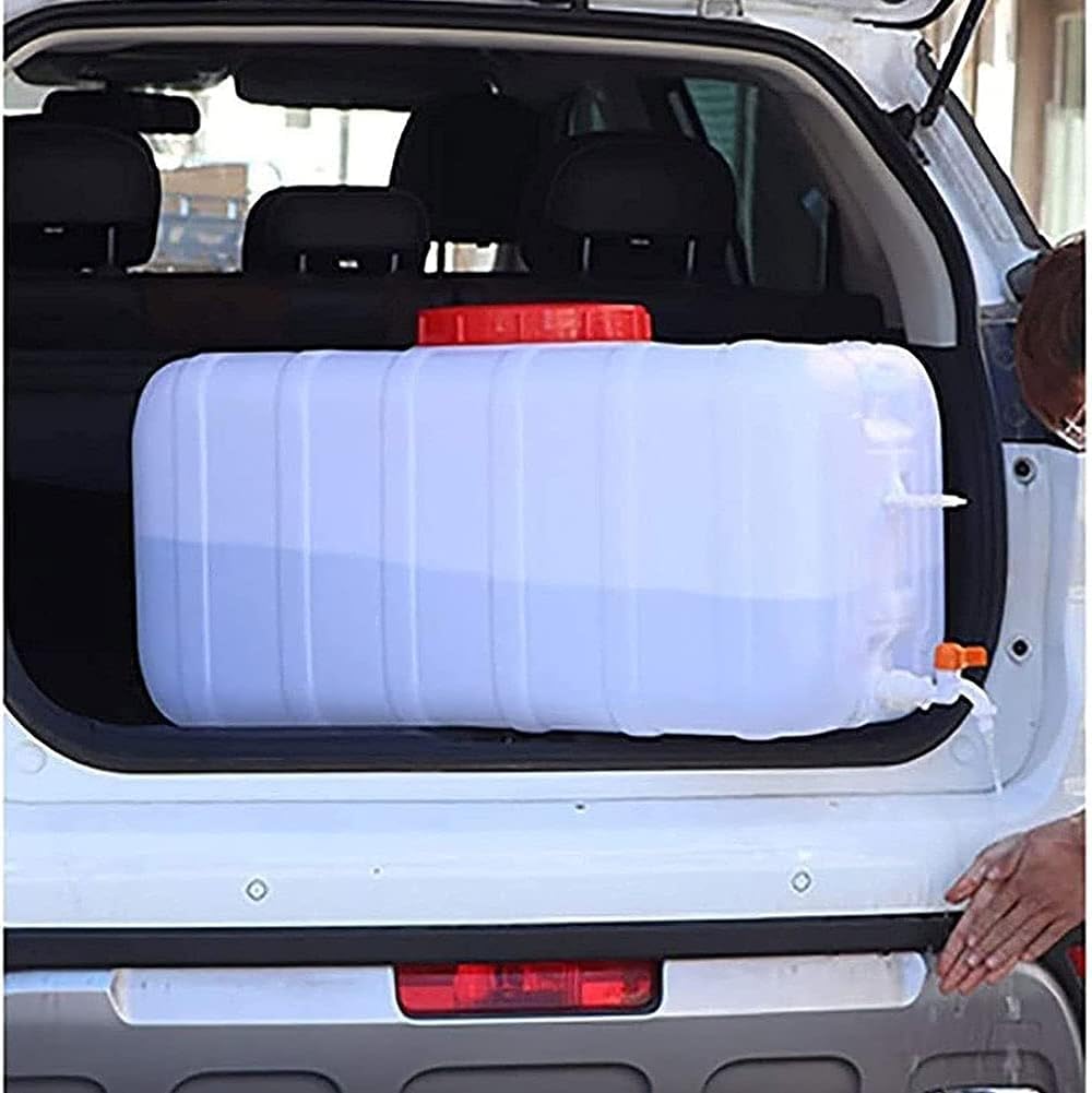 Depósito de agua para camping y senderismo, capacidad de 25 L a 300 L, ideal para agua potable, lavado de coches y uso doméstico