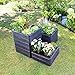 Produktbild Yerd Ergo Hochbeet-System, 5 Jahre Garantie, Made in Germany (6 x Höhe 25cm 60x60cm)