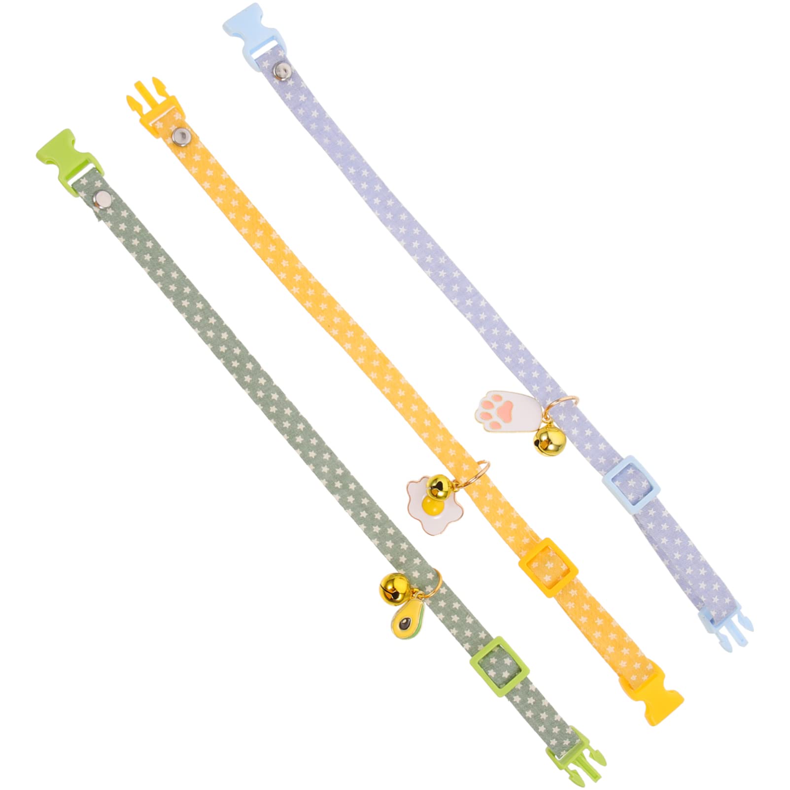 minkissy 12pièces Collier pour Chat avec Pendentif Avocat Kit De Coton Sécurisé pour Et Chiens Accessoires pour Animaux De Compagnie