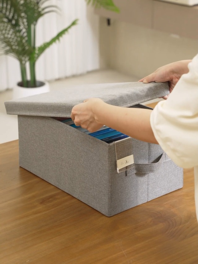 Amazon｜TIANZONG蓋付き収納ボックス 収納ケース 大容量 衣装