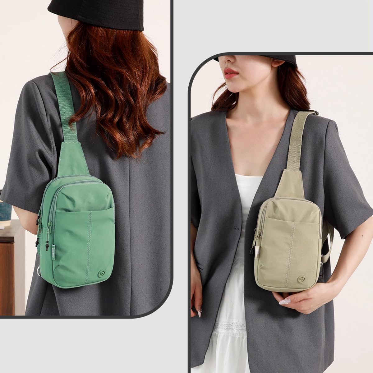 Women's Slingbag Ultra-Light Sports Backpack, Waterproof Multifunctional Crossbody Bag - Image 2