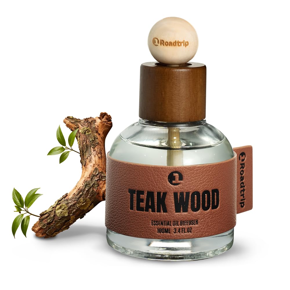 Amazon.com: 1Roadtrip Teak Wood Car Air Freshener Aromatherapy