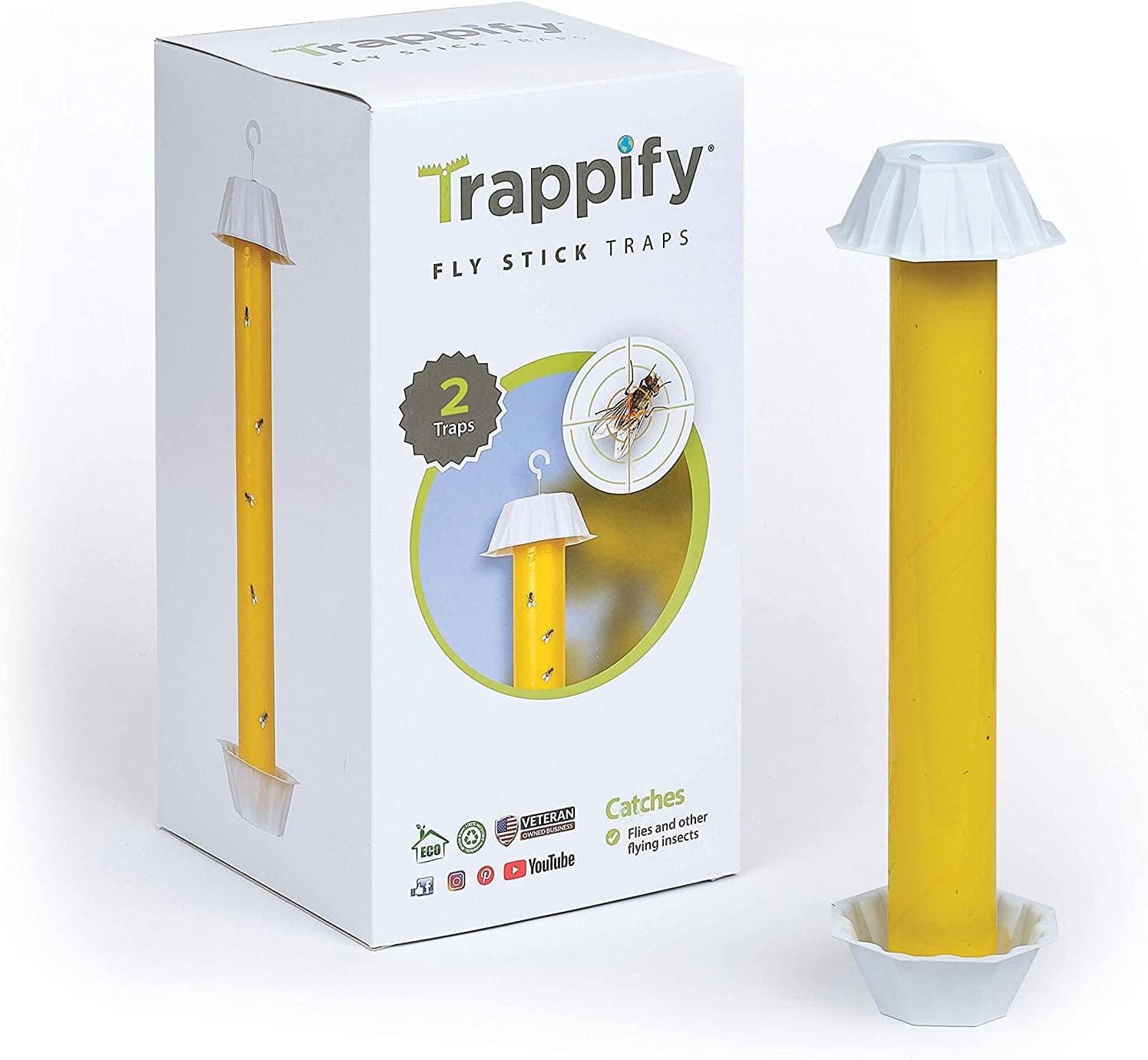 GARDIGO® Fliegenfalle Mit Lockstoff I Fliegenabwehr Terrasse I Made In - Foto 8