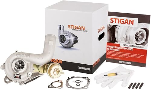 Miniatura 7 de Nuevo turbocompresor Stigan Turbo para Volkswagen VW Golf GTI Jetta GLI Mk4 y nuevo escarabajo 1.8T wcódigo de motor AWV - Stigan 847-1028 nuevo