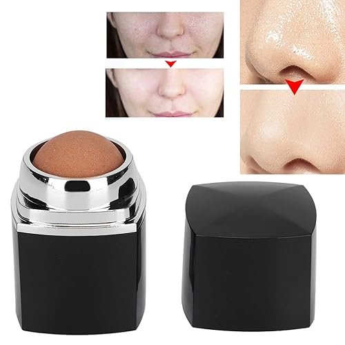 Miniatura 6 de Rodillo facial para limpieza absorbente de aceite, rodillo portátil de control de aceite de piedra volcánica para cuidado de la piel Mini rodillo de