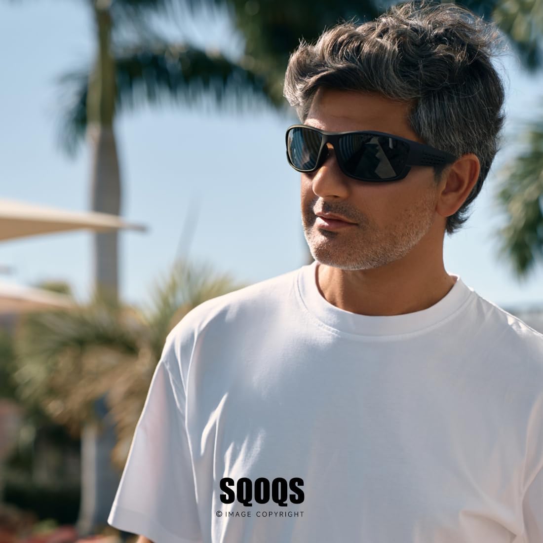 Polarized Sports Sunglasses Men UV400 Protection Lightweight Wrap Around Goggles for Cycling Fishing Driving Running - Image 2