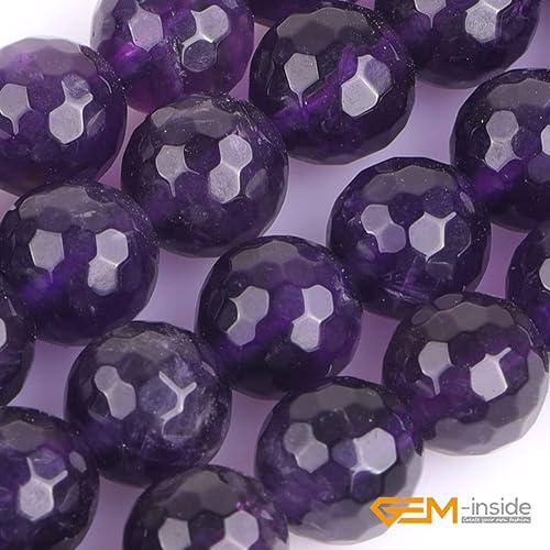 Miniatura 472 de GEM-Inside Red Orange Carnelian Gemstone Loose Beads Natural Energy Power Beads for Jewelry Making Round Faceted 8mm 15