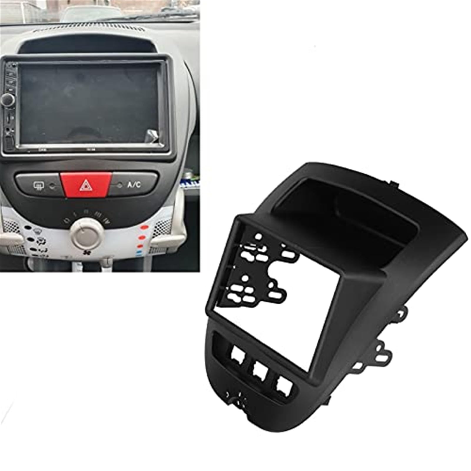 2?DIN Dash Kit Car Radio Stereo Fascia Interior Modification