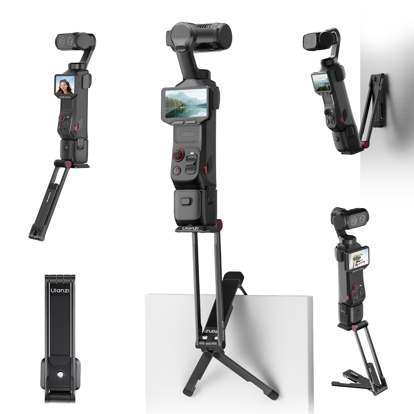 Amazon | Ulanzi MA66L Insta360 Luna Ultra用三脚 磁気マウント 多