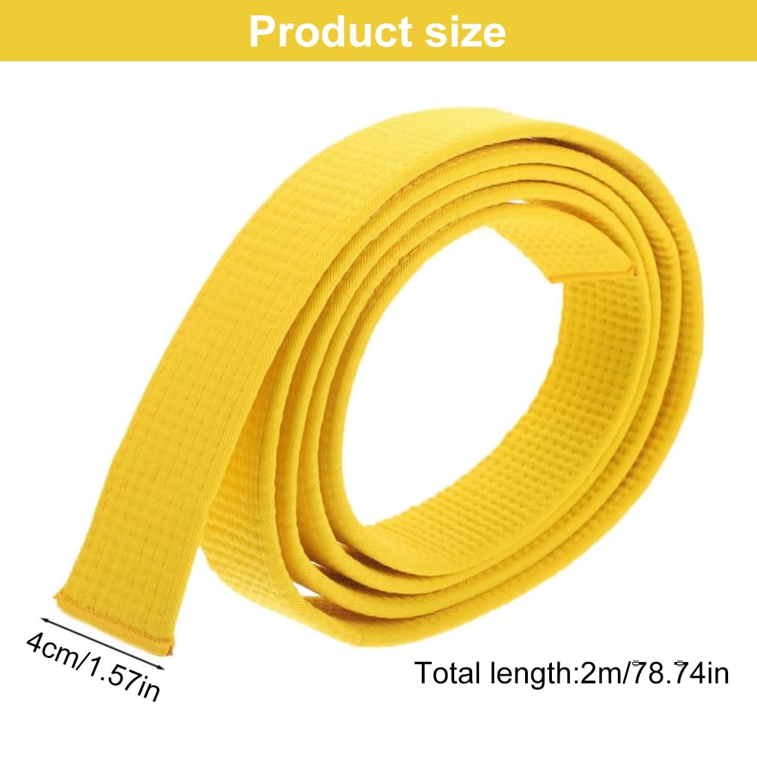 Cinturones de traje de aikido,2 cinturones de Taekwondo de 200 cm para niños y adultos, cinturones profesionales de artes marciales.
