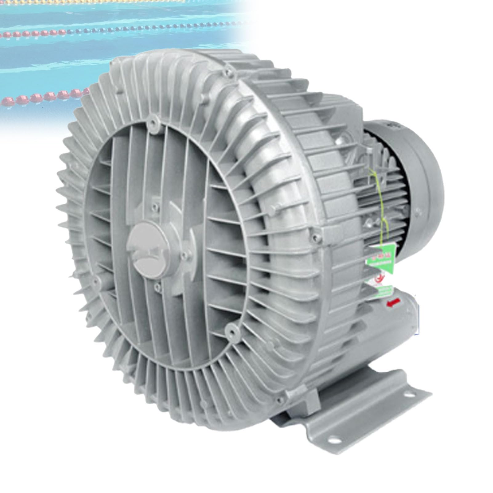 Pvxa Industrial Aquaculture Pond Fish Tank Vortex Air Blower Pump,7500w vortex blower,High-Pressure Vortex Ring Blower,for Sewage Aera SinglePhase-2200W/2.95HP