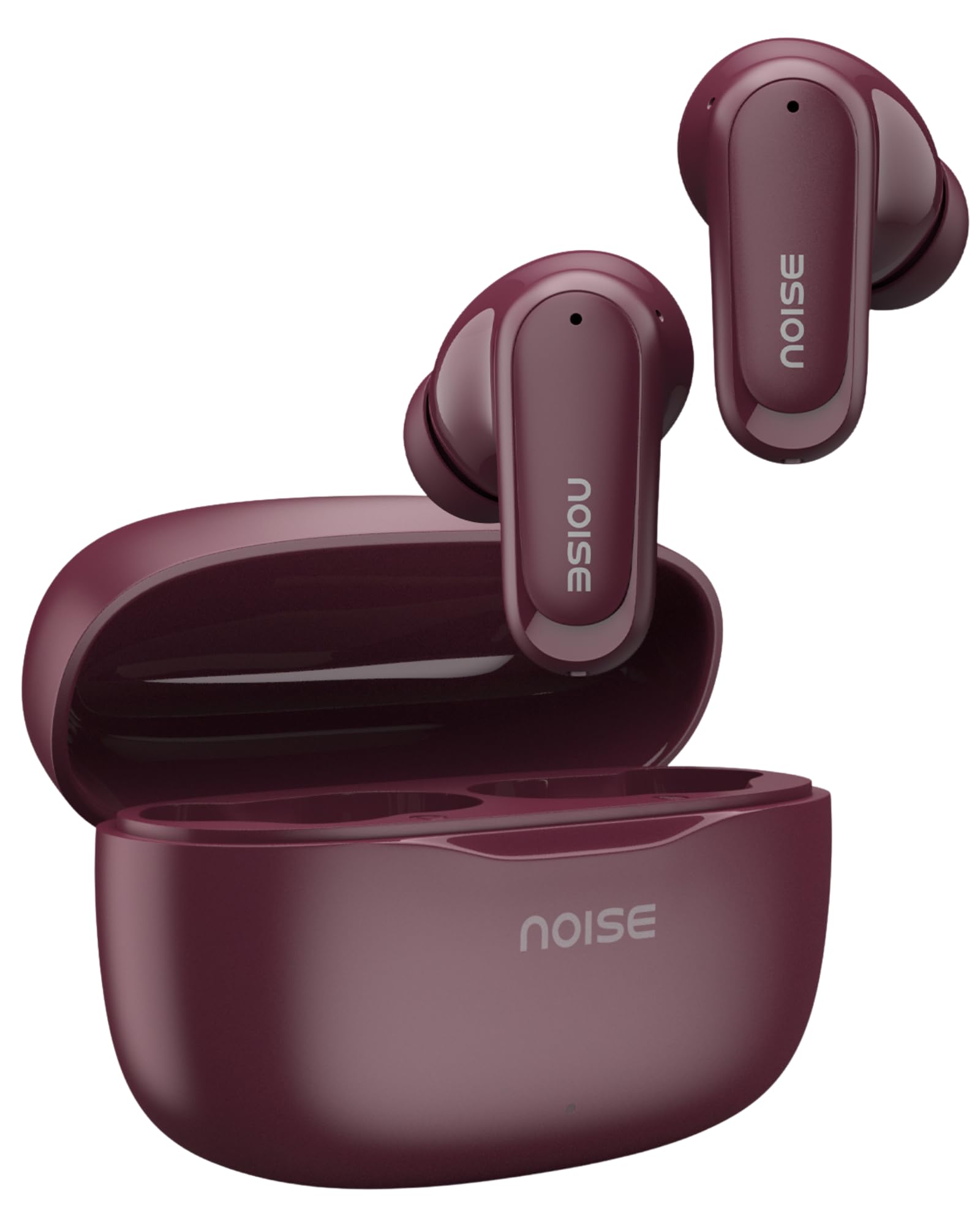 Noise Newly Launch Buds Play Truly Wireless Earbuds with 40H of Playtime, Quad Mic with ENC, Low Latency for Gaming (Up to 50 Ms), 13mm Driver, BT V6.0(Mauve Wine)-image-14