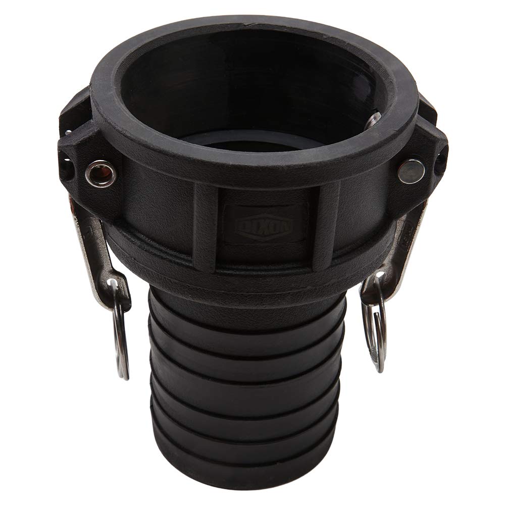 3" PVC Camlock Hose Shank Fitting Plastic Hose Barb Coupler Poly