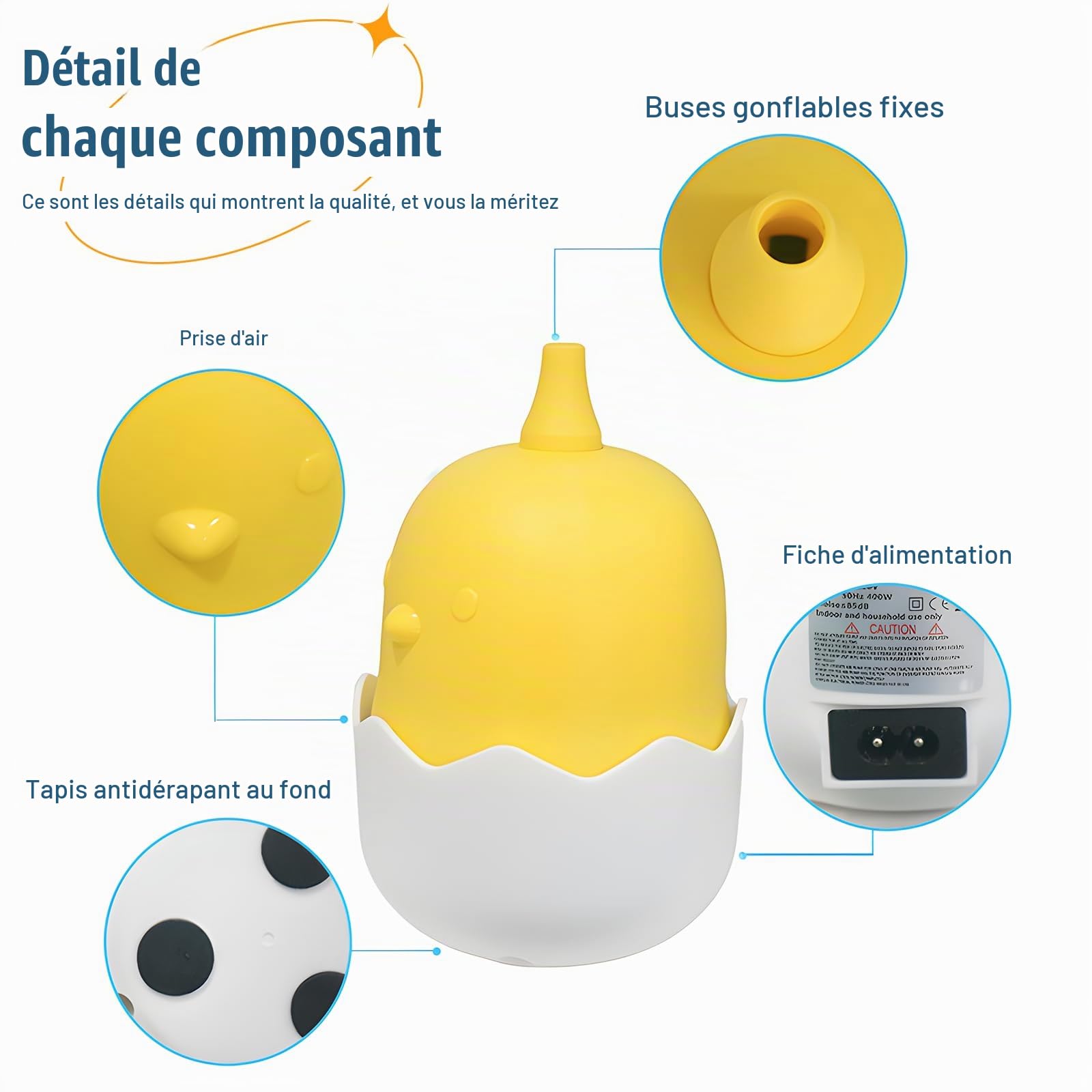 OBEST Pompe électrique Gonflable pour la Maison, électrique Pour Ballons | Electrique 400W,Pompe à Ballons pour Les Ballons de Mariage,Gonfleur Ballon Baudruche,Anniversaire et Fête
