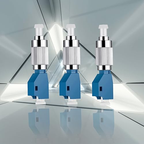 Miniatura 7 de 3 unids Adaptador de localizador de fallas visuales FC macho a LC hembra Adaptador de fibra óptica Convertidor de fibra óptica Monomodo 9/125um