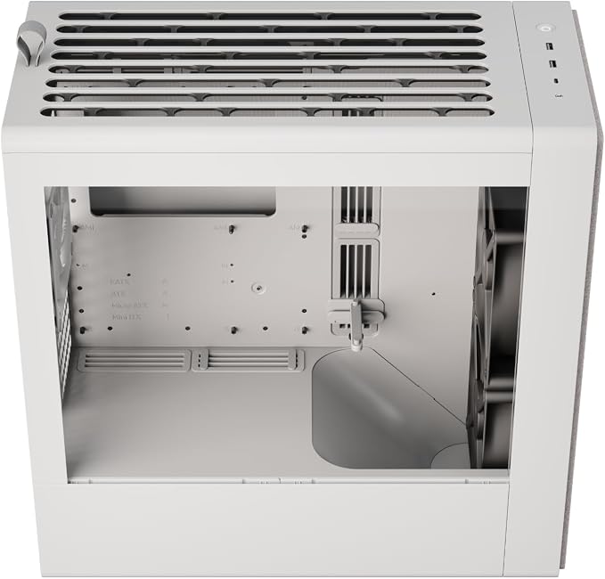 Gabinete PC Mid Tower HAVN BF360 Flow Blanco miniatura 5