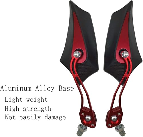 Miniatura 10 de ESUPPORT Verde Universal Motocicleta Motocicleta 0.315 in 0.394 in Vista Trasera Espejo Lateral ATV Scooter Bike Sport