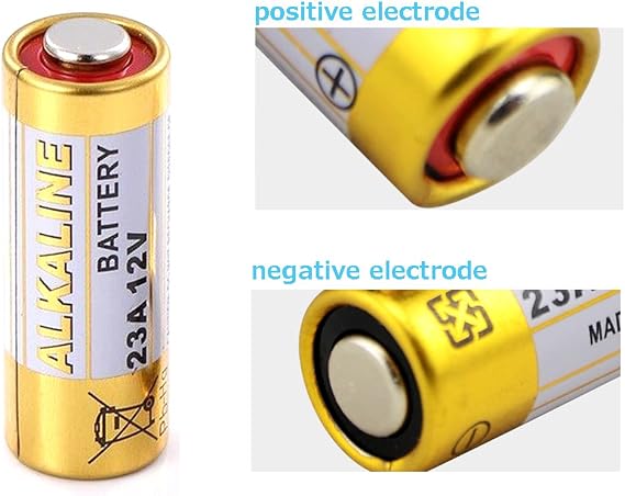 LiCB A23 12V Alkaline 23A Batteries (10-Pack)