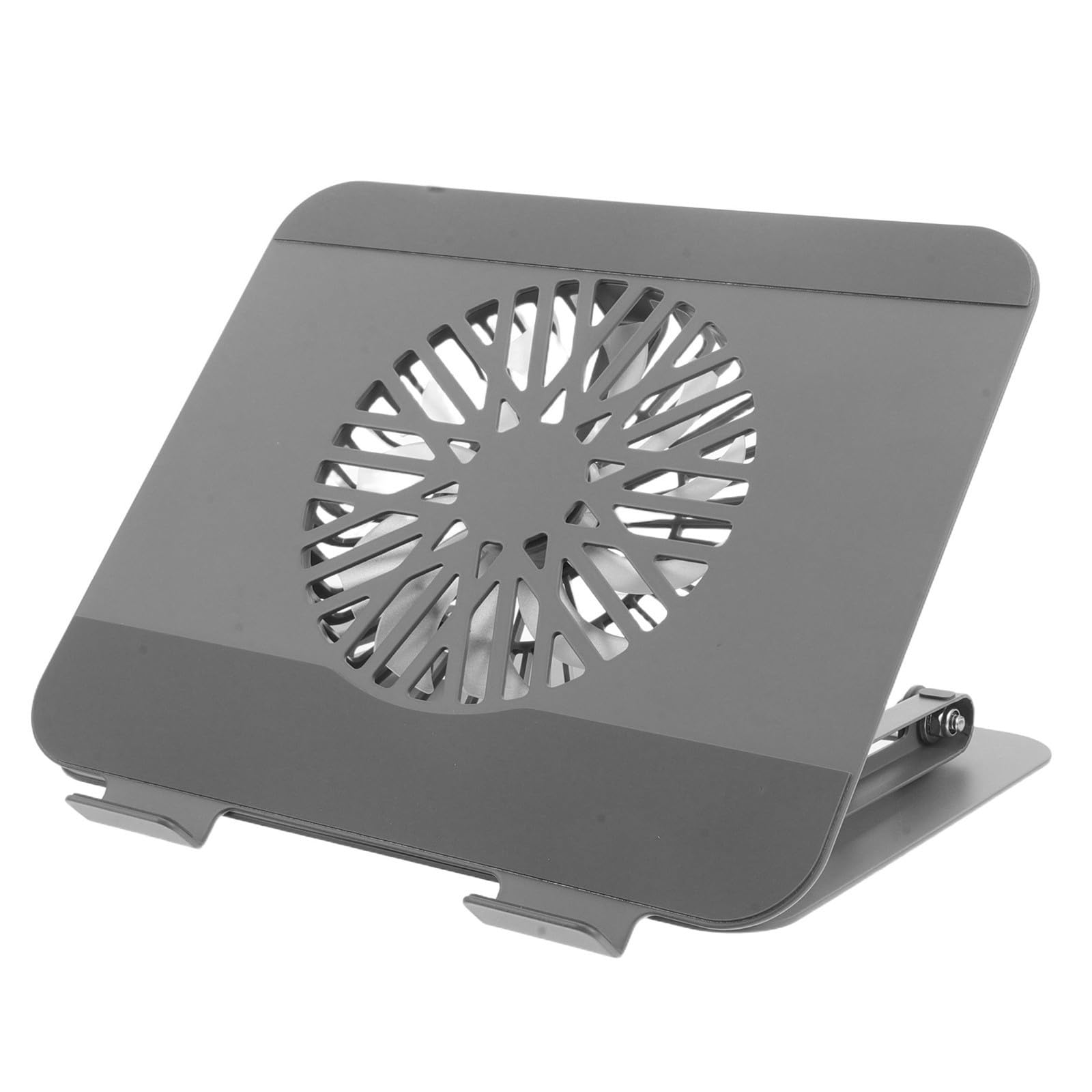 Soporte para Portátil Plegable con Ventilador, Elevación Rotatoria