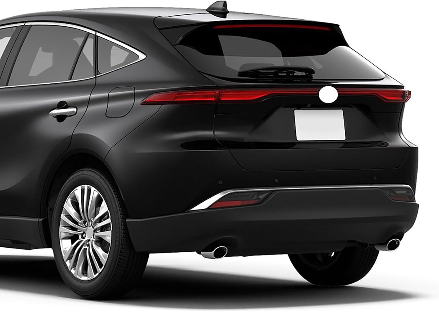 Beautost Fit for Toyota VENZA 2021 2022 2023 2024 LE Model Chrome Rear Bumper Guard Protector Plate Cover Trims