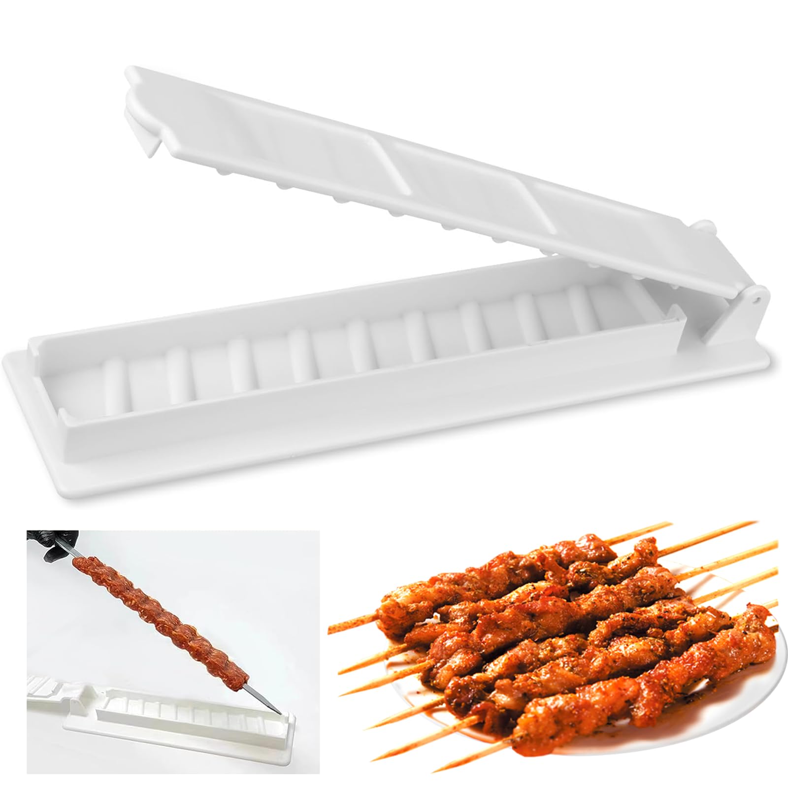 Kebab Maker Grill Presse - Wiederverwendbarer Dönerspieß Maker Für BBQ & Partys