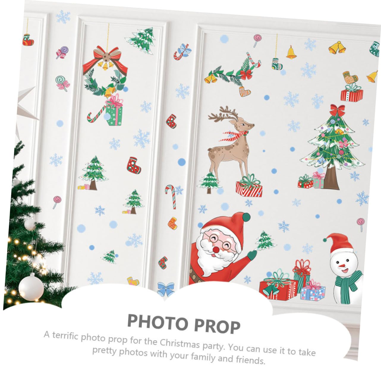 Alipis 30 Fogli Vetrofanie natalizie ornamento da appendere di Natale vetrofanie con fiocchi di neve decorazioni natalizie da parete addobbi natalizi da parete Ornamenti natalizi pvc