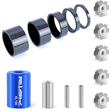 Bike Fork Star Nut Setting Tool and Carbon Fiber Headset Spacers for 28.6mm/1-1/8 Fork Tubes