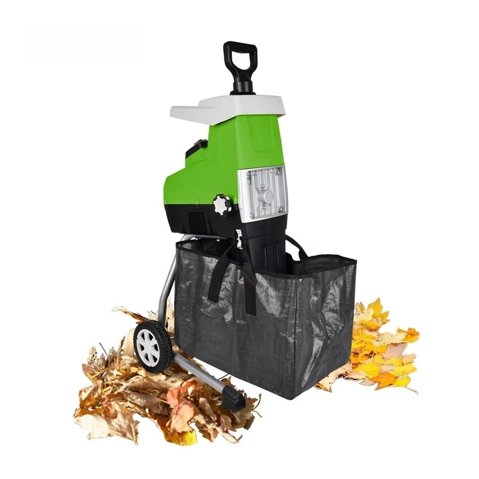 Broyeur Électrique Silencieux 2800W, Petit De Branches Vergers Domestiques, Bois Jardin Avec Fonction Paillis éCrasez Sans Effort
