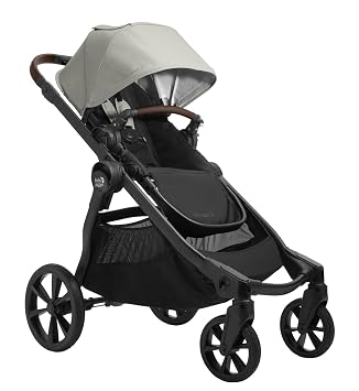 Baby Jogger City Select 2 Single-to-Double Modular Stroller, Frosted Ivory