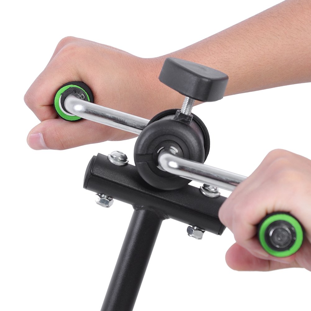 Cyclette per Braccia e Gambe, Attrezzature per Fitness per Venditori Ambulanti in Acciaio Inossidabile Regolabili per Gambe e Ginocchia per Uso in Ufficio Domestico
