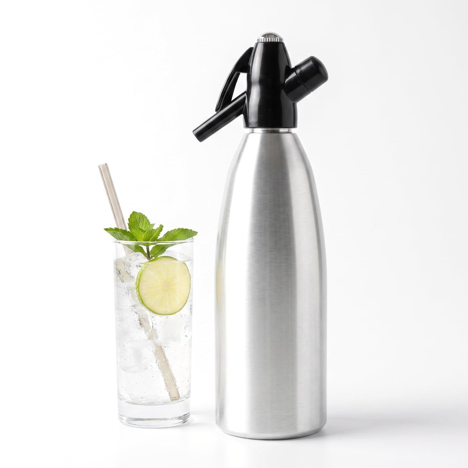 1L Soda Siphon, tragbarer kohlensäurehaltiger Soda Maker