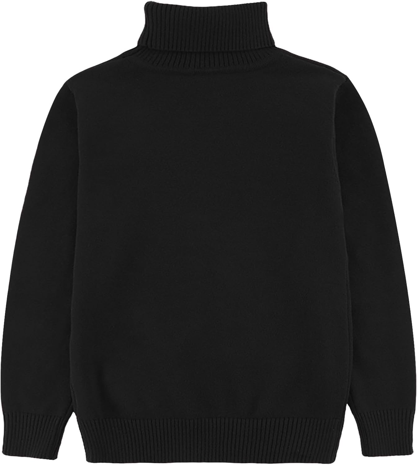 Kids Turtleneck Sweaters Pullover Kids Toddler Long Sleeve Lapel Sweater Cotton Boys and Girls 3-10 Years