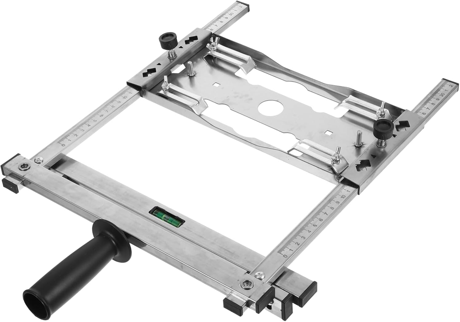 DOITOOL Adjustable Cutting Stand Metal Bracket for Woodworking Compatible Various Cutting Machines Stable and Versatile Design for Home Use