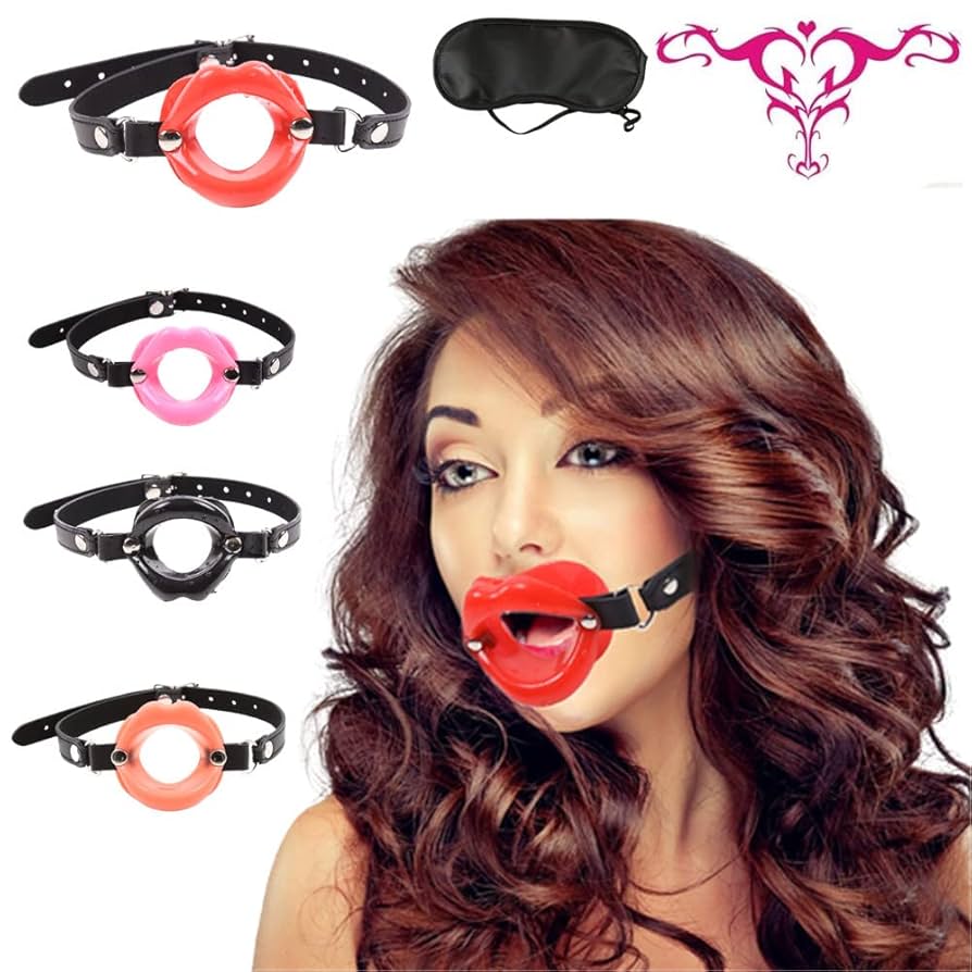 Amazon.co.jp: bardsxgfg(あき) 口枷 開口タイプ 口栓 よだれ 虜