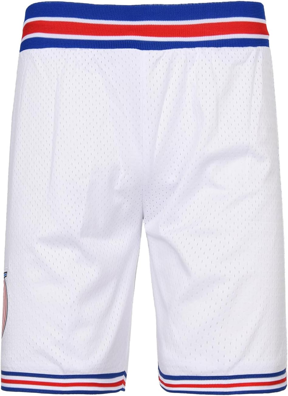 ixueyuYouth Space Movie Basketball Shorts 90s Sports Shorts for Kid for Halloween White S-XL