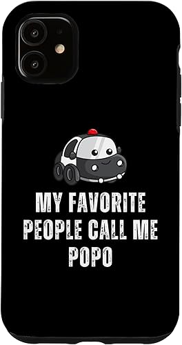 Miniatura 10 de iPhone SE (2020) / 7 / 8 My Favorite People Call Me Popo Father’s day gift for Police Case